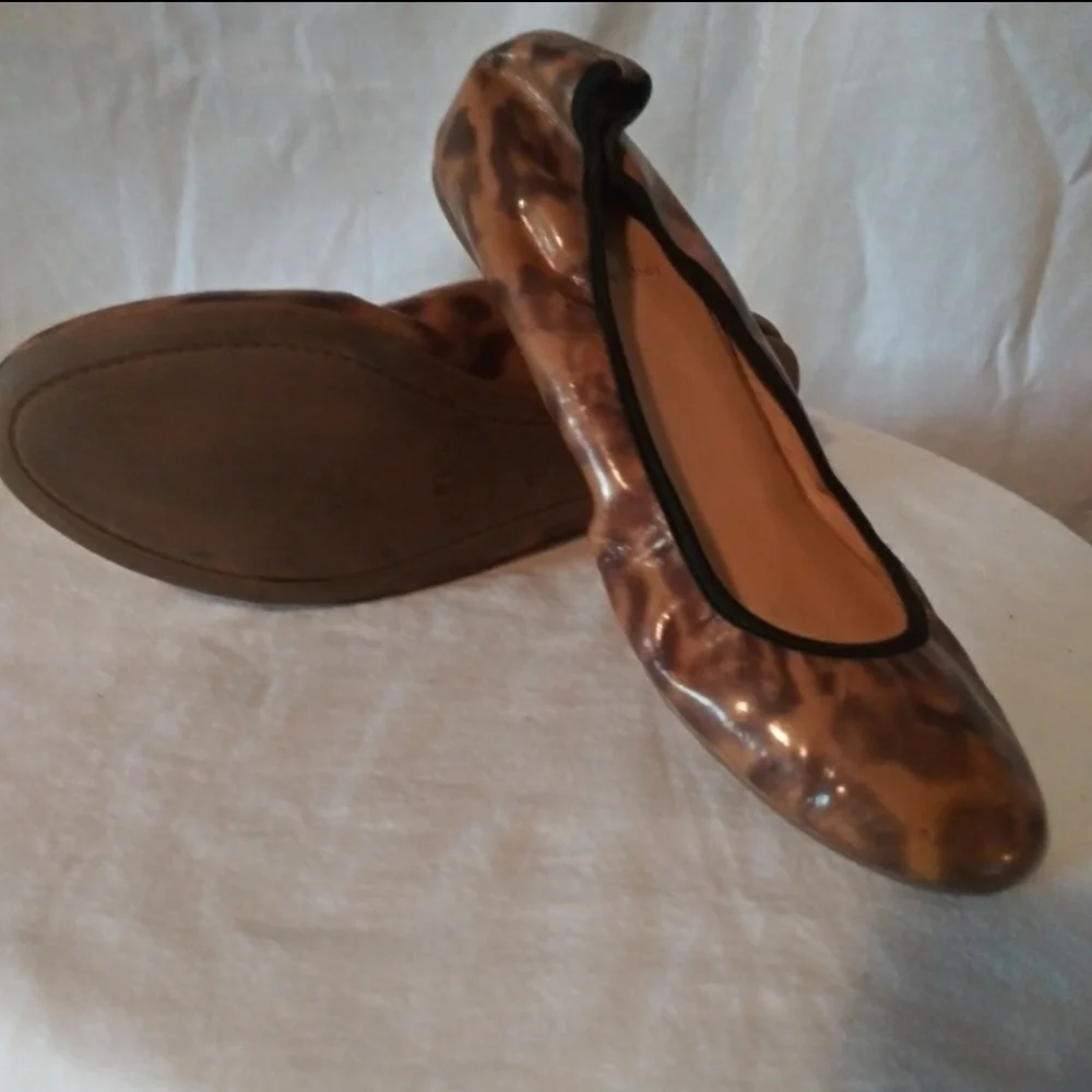 J. Crew Ballet Flat Leopard Loafer   c